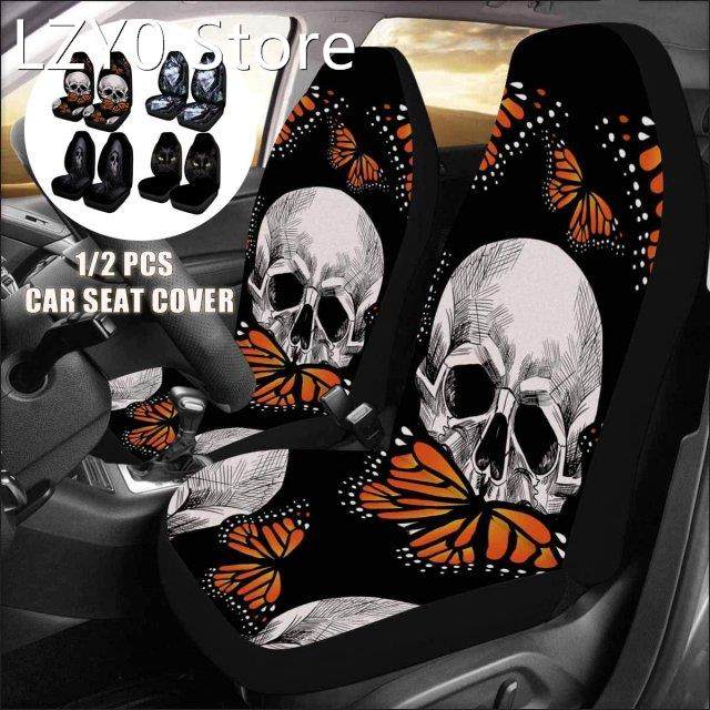 2pcs Front Automobile Car Seat Cover Protector Soft Universa