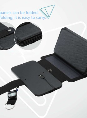 SunPower folding 10W Solar Cells Charger 5V 2.1A USB Output