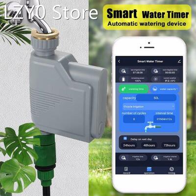 Irrigation System Controller Garden Water Timer Valve Automa