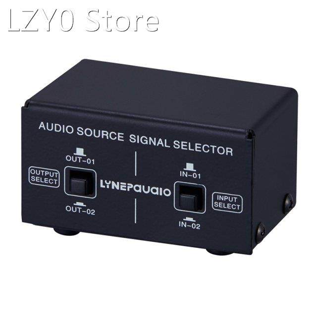 2 in 2 Out Audio Source Signal Selection Switcher Audio Dist