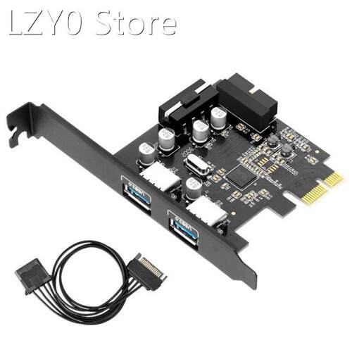 PCIE to USB3 0 Adapter Card 19Pin to USB3 0 Chassis Expansio