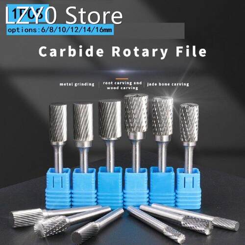 Carbide Rotary File Milling Metal Grinding Cutter Burr Head