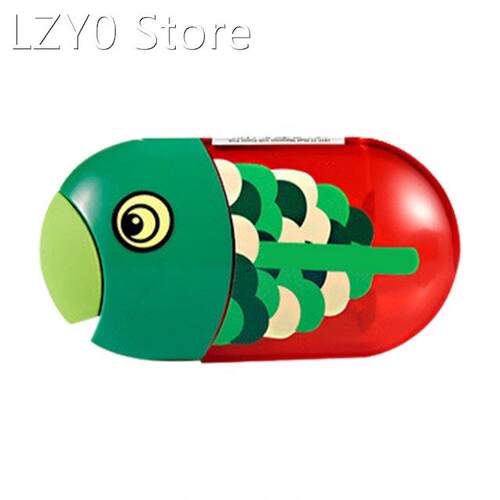 Pencil Sharpener Mechanical School Cute With Eraser Double H