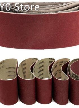 5pcs Sanding Belts Mixed Grade 60 80 120 240 Grit Power Tool