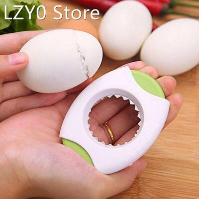 Cooked egg sheller multifunctional portable egg shell cuttin