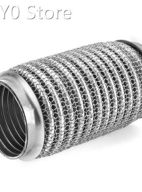 63mmx155mm Car Exhaust Flex Pipes Stainless Steel Tail Tube