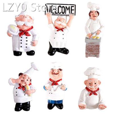 3D Resin Chef Cook Bread Refrigerator Magnet Fridge Home Kit