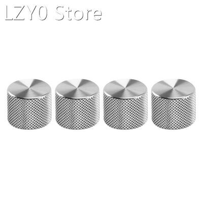 4Pcs Aluminum Plastic Knob Potentiometer Knob 21.5X17mm Pote