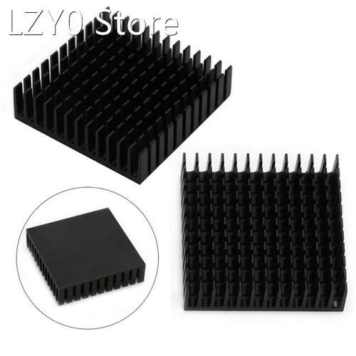 2Pcs Radiator Aluminum Heatsink Extruded Profile Heat Dissip