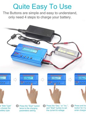 HTRC iMAX B6 80W Battery Charger Lipo NiMh Li ion Ni Cd Dig