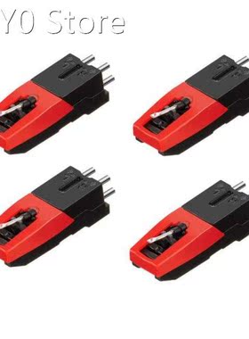 4 Pcs Turntable Replacement Stylus Needles Turntable for LP