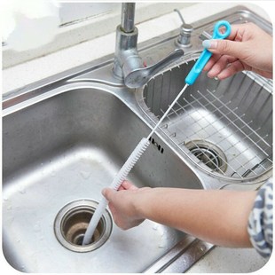 New Durable Flexible Sink Overflow Drain Unblocker Clean Br