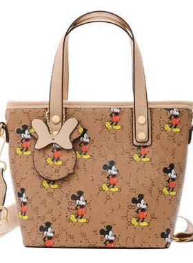 Disney mickey mouse pu chain messenger shoulder bag girl sh