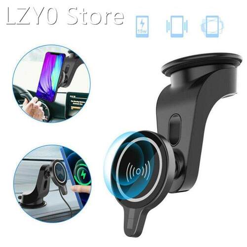 Wireless Charging Phone Holder Magnetic Car Charger Mount St