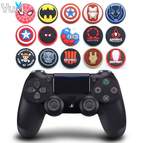 YuXi 2pcs Silicone Thumb Stick Grip Cap Thumbstick Joystick