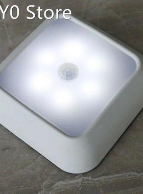 3pcs Motion Sensor Wardrobe Cabinet Closet Lamp LED Night Li