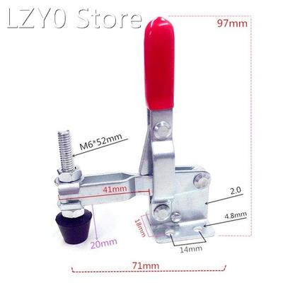 100Kg U-Shape Toggle Clamp Antislip Covered Hand Tool Toggle