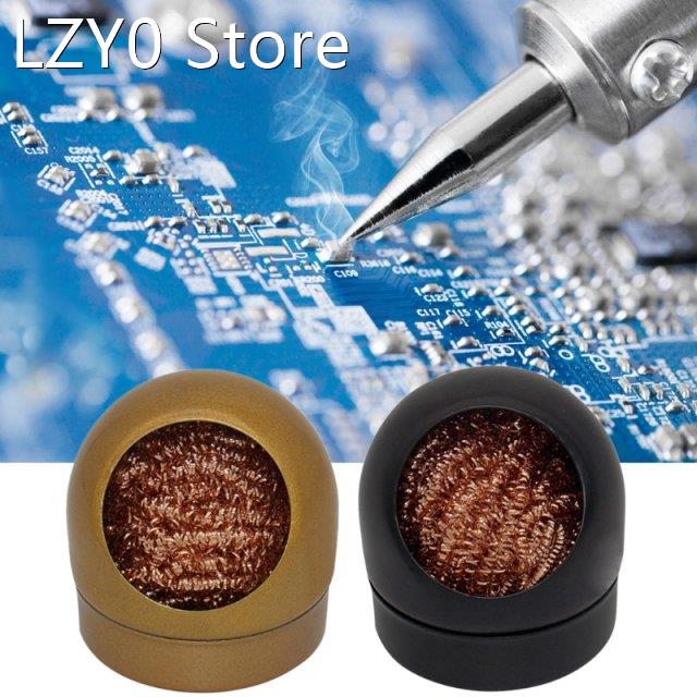 Welding Desoldering Soldering Iron Mesh Filter Cleaning Nozz