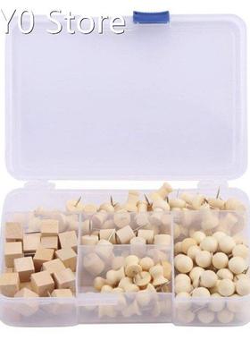 Set of 180pcs Decorative Thumb Tacks for Cork Board Classic