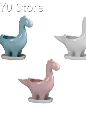 Cartoon Dinosaur Ceramic Flower Pot Simple Desktop Succulent