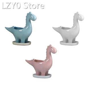 Cartoon Dinosaur Ceramic Flower Pot Simple Desktop Succulent