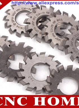 Conical gear lling cutter module M1.5 --NO8 8PCS A set