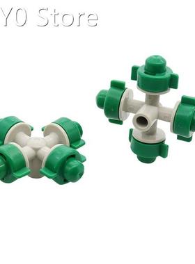 Cross Misting Sprinkler 6 mm Interface Greenhouse Watering S