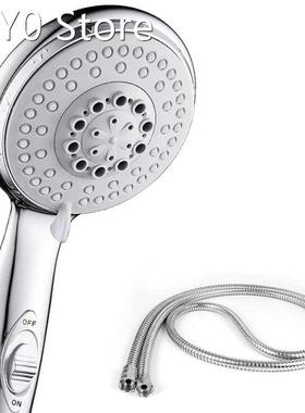 Shower Head With Hose 2 M, 5 Settings Of Water Strength Show