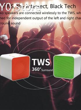 Portable Bluetooth-compatible Speaker 5hours Play Time Home