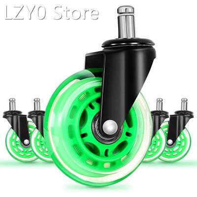 5Pcs Office Chair Caster Wheels Replacement Chair Casters fo