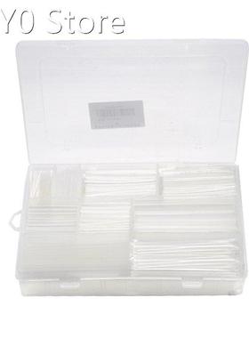 385 pcs/lot Transparent Color 9 Sizes Assorted 2:1 Flame-ret