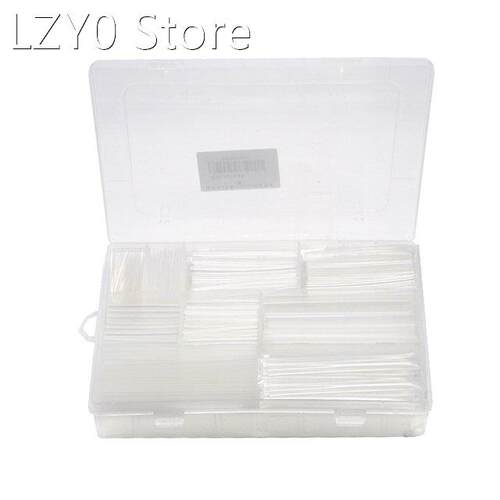 385 pcs/lot Transparent Color 9 Sizes Assorted 2:1 Flame-ret