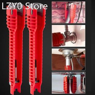 8 In 1 Basin Flume Wrench Faucet Sink Installer Plumbing Too