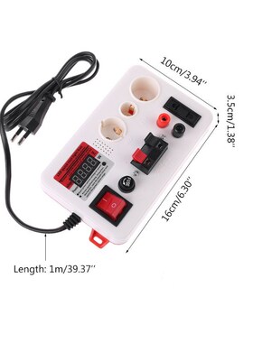 LED Quick Test Light Box Voltage Power Tester for E27 B22 E1