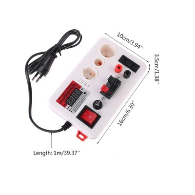 LED Quick Test Light Box Voltage Power Tester for E27 B22 E1