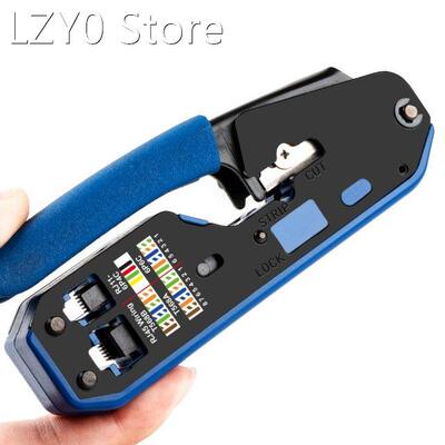 Crimper Network Tools Crimping Cable Stripper Clamp 8P/6P Pl