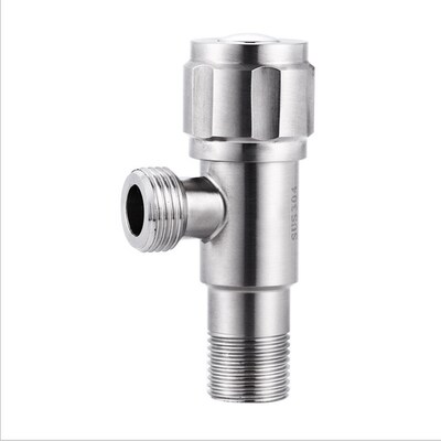 G1/2*1/2 304 Stainless Steel Thickened Angle Valve Househol