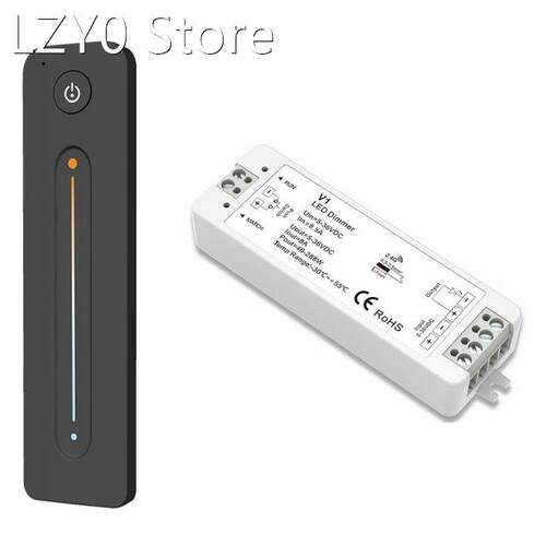 LED Dimmer 12V 5V 24V 36V 8A PWM Wireless RF Switch with 2.4