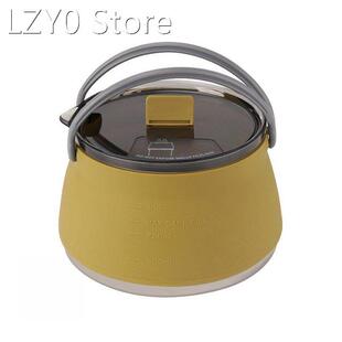 Folding Silicone Camping Water Kettle Collapsible Tea Kettle