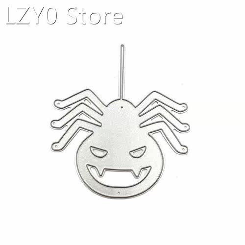 DIY Horror Spider Embossing Stencil Carbon Steel DIY Album P