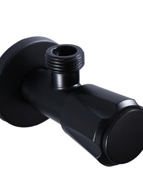 Black Triangle Valve 304 Stainless Steel Water Stop Valve E