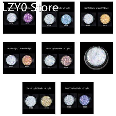 UV Color Change Mica Powder Sunlight Reactive Sequain Glitte