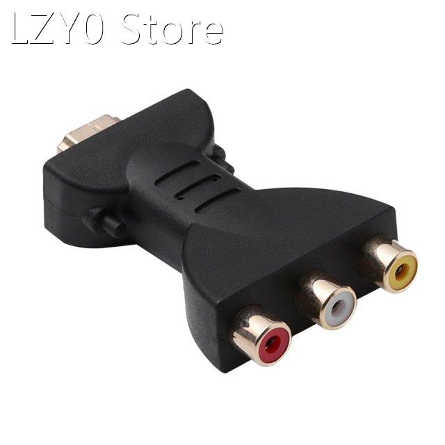 AV Digital Signal HDMI-compatible To 3 RCA Audio Ad Ter Comp