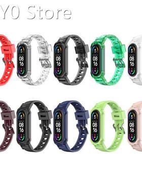 Wristband Compatible with Xiaomi Mi Band 6 5 4 3 Bracelet Sp