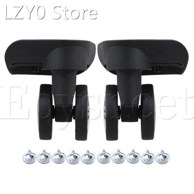 2pcs Plastic Spinner DIY Luggage Suitcase Caster Wheel L &am