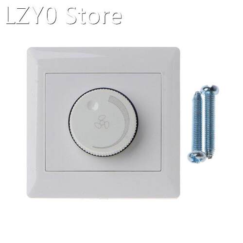 220V Adjustment Ceiling Fan Speed Control Switch Wall Button