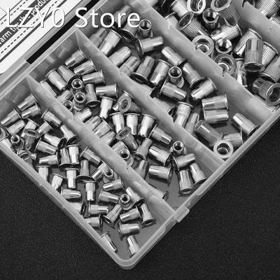 150Pcs M3-M10 Rivet Nut 304 Stainless Steel for Fastening Pi