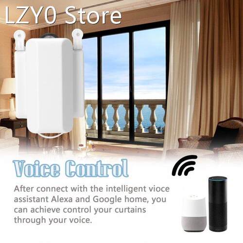 M027 Tuya WiFi Smart Curtain Motor Remote Controller Curtai