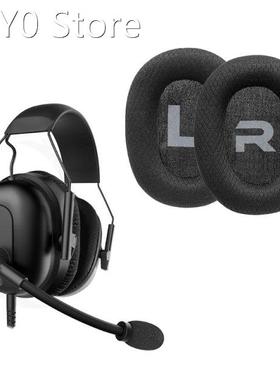 Leather/Mesh Cushion Velvet Earmuff For CORSAIR HS35 /Somic