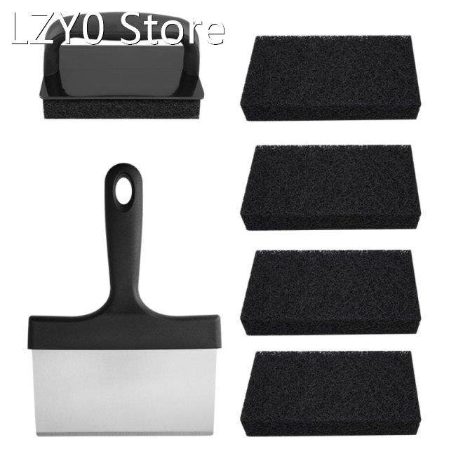 R9UC Barbecue Grill Griddle Cleaning Kit Handy Stainless Ste